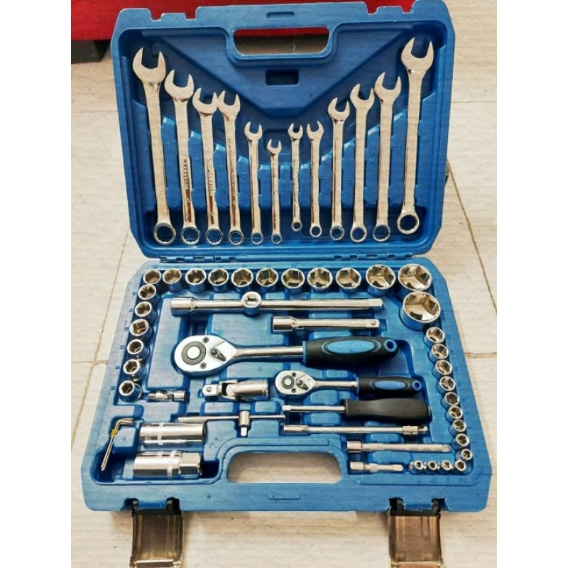 Bộ đồ nghề sữa chữa xe máy,oto 61 Chi Tiết của Hãng Goodking Đài Loan. Hàng chính hãng