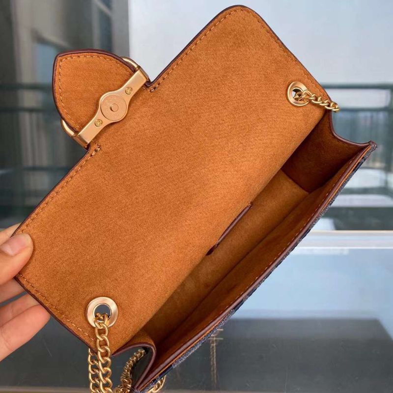 Túi Đeo Chéo/ Đeo Vai Da Thật Phối Canvas LĐ