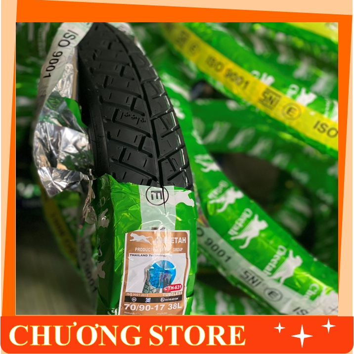 Vỏ lốp xe CHEETAH Gai Michelin đủ Size 60,70,80/17 không ruột cho nhiều dòng xe