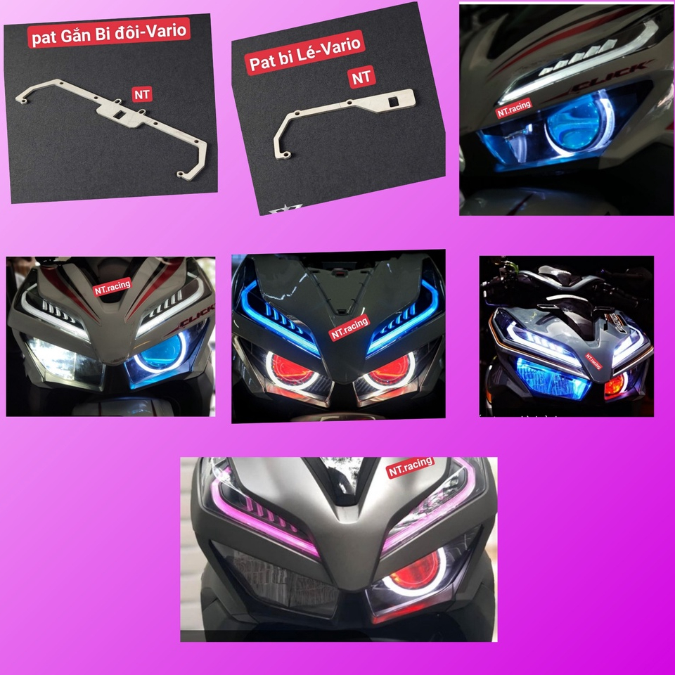 Pát Gắn Bi Led VARIO Chất liệu Thép Dày 4mm