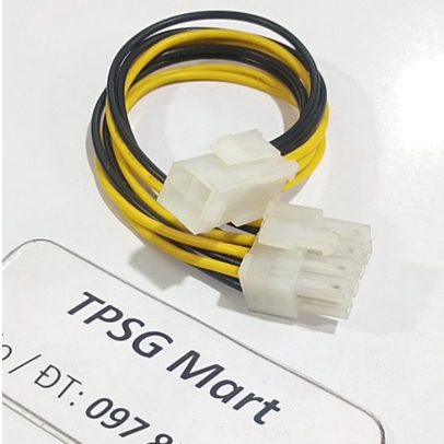 Cáp nguồn 4 Pin ra 8 Pin