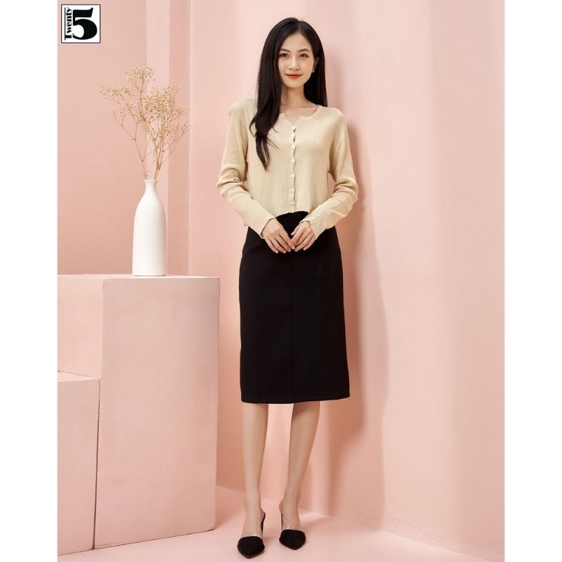 ÁO LEN CARDIGAN DÁNG NGẮN