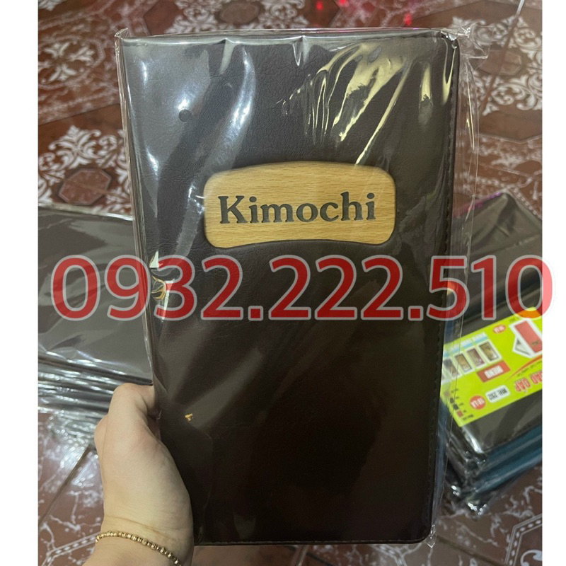 CUỐN BÌA MENU BÌA DA 10-20 LÁ