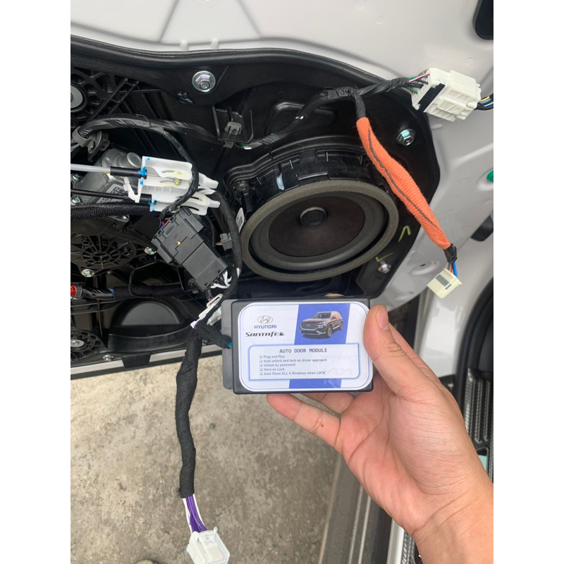 Auto lock cho santafe 2021-2023