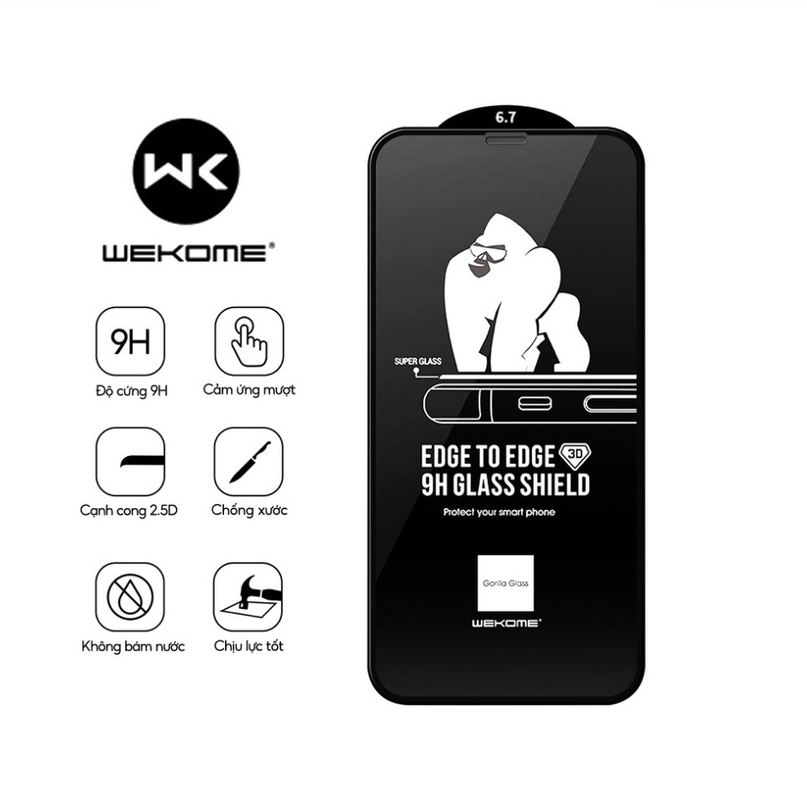 Kính cường lực kingkong iPhone 14Promax/3promax/13pro/13/12promax/12pro/12/11promax/11pro/11/xsmax/x/7plus/8plus