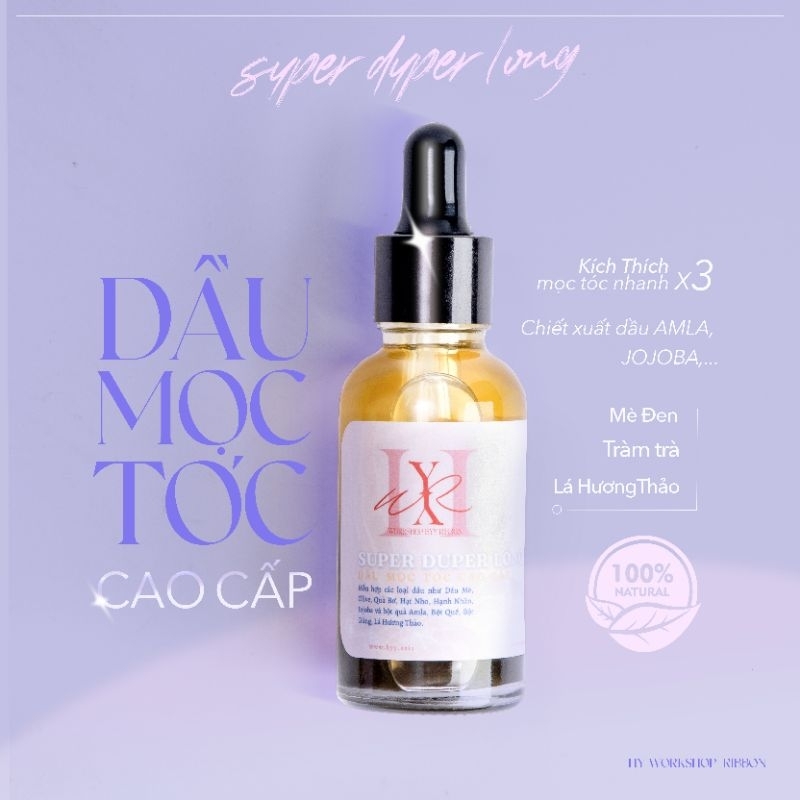 Tinh Dầu Mọc Tóc Hyy SUPER DUPER LONG cao cấp mọc tóc dày dài