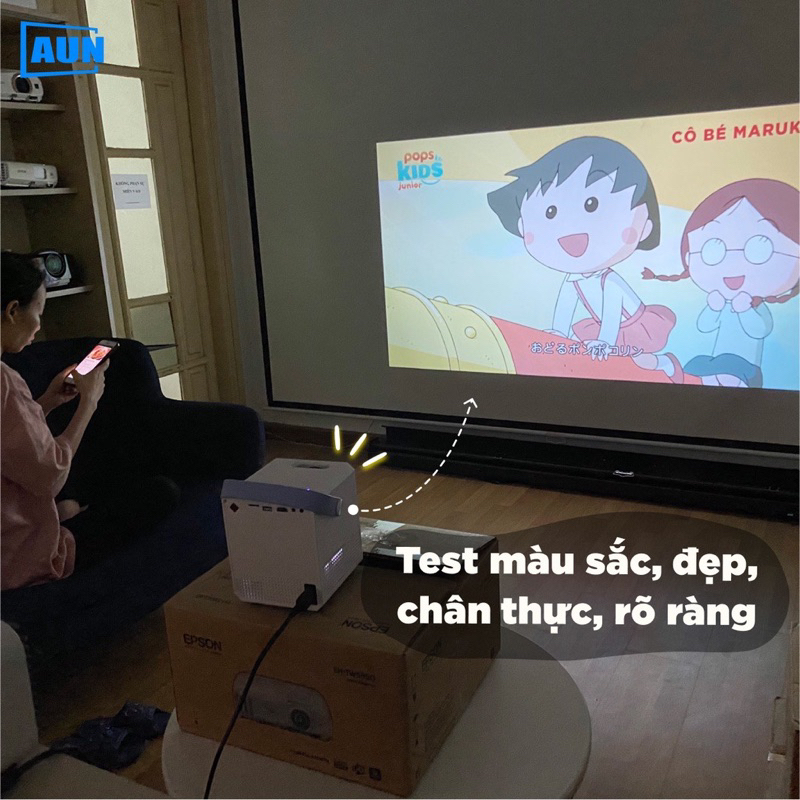 Thanh lý máy chiếu Aun C900 promax