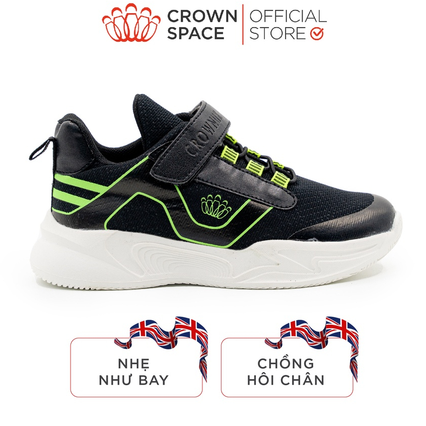Giày Thể Thao Cho Bé Trai CrownSpace CRUK8053 Giày Sneaker Trẻ Em Siêu Nhẹ, Chống Hôi Chân Và Chuẩn Y Khoa