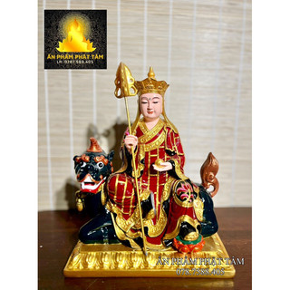 Tượng địa tạng đề thính poly 30cm