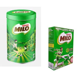 Bột thức uống lúa mạch Milo hộp giấy / thiếc 285g