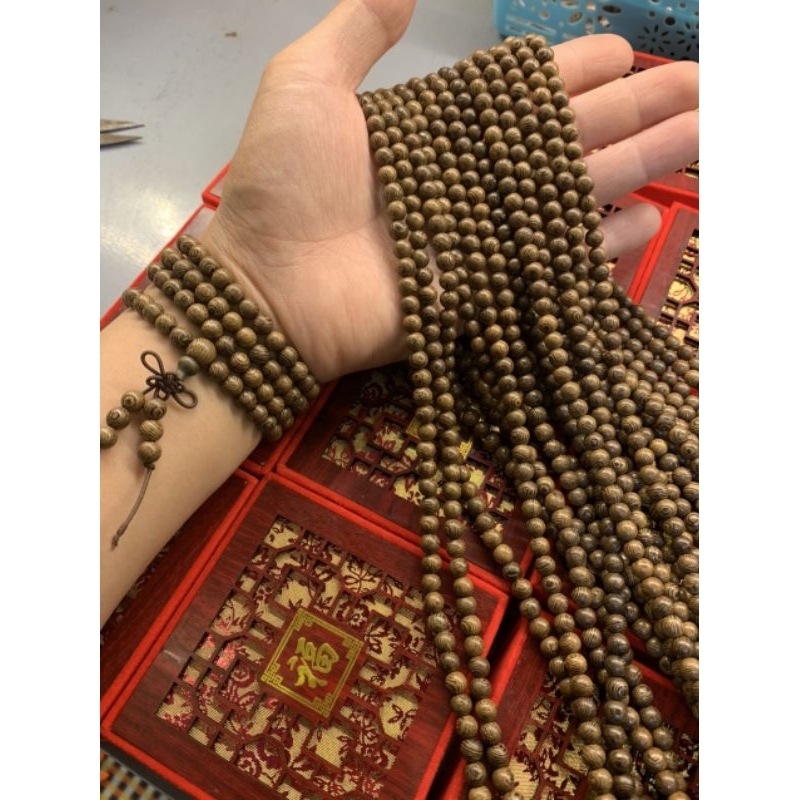 Vòng gỗ mun vân giá rẻ