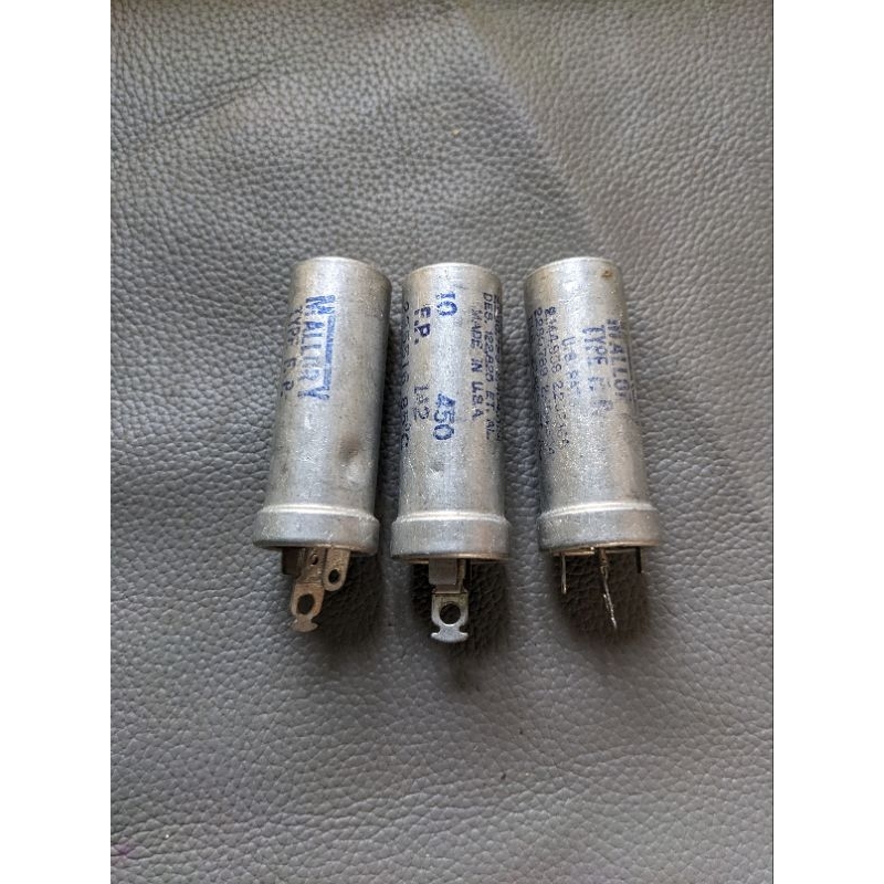Tụ Mallory Cổ 10uf 450v USA NOS