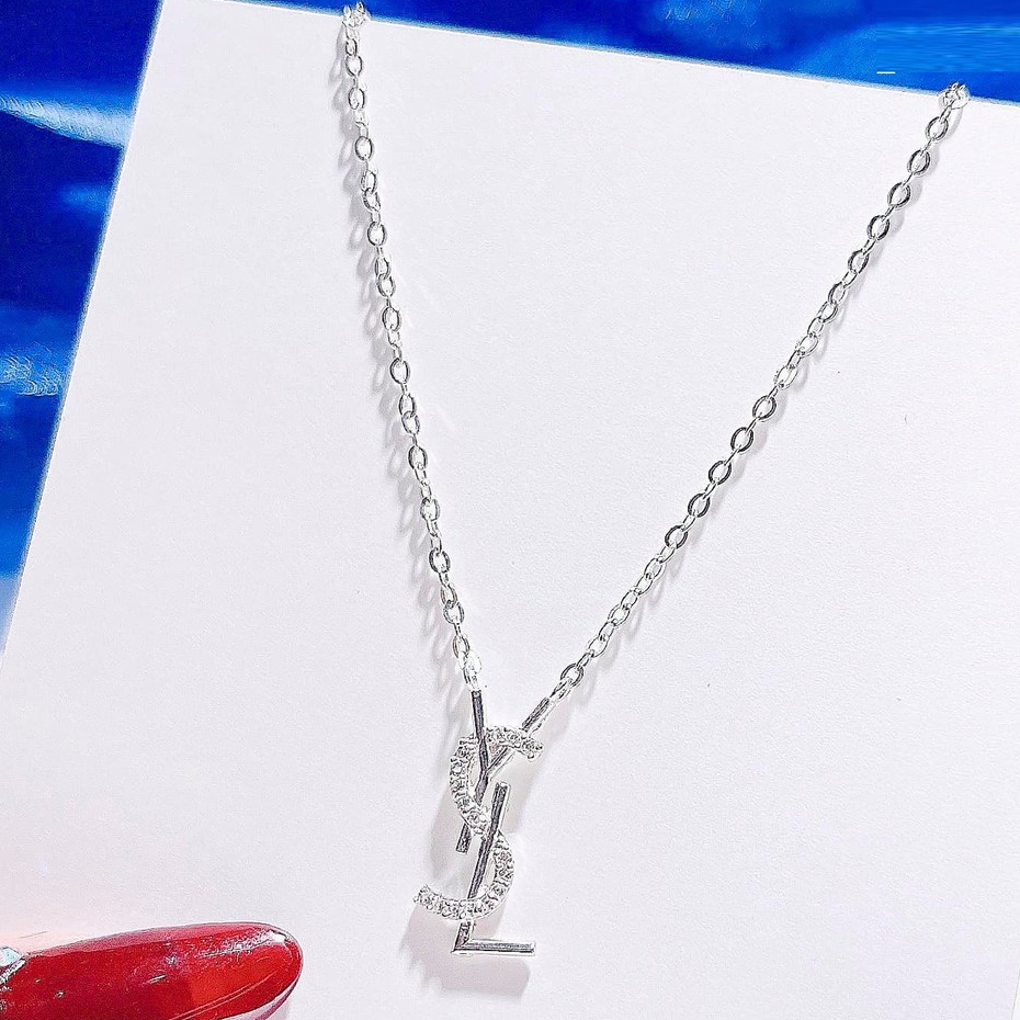 vòng cổ nữ , bạc chuẩn sáng đẹp , thương hiệu nổi tiếng - tân bạc jewerry