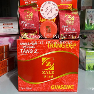 Kem za..le.., đỏ thái lan hàng chuẩn/ roses2k 1 hộp 26 hũ