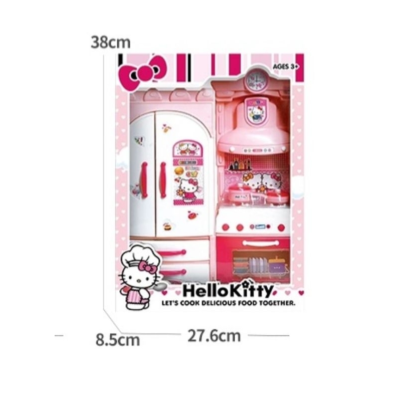 Bộ đồ chơi nhà bếp Hello kitty