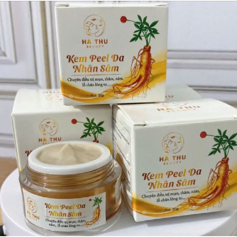 Combo kem đông y tái tạo da và cốt sâm đen kích bong