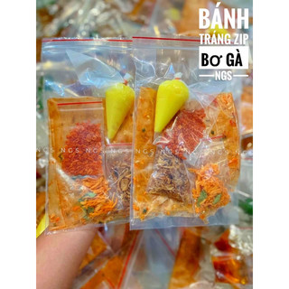 Bánh tráng BƠ- KHÔ GÀ- HÀNH PHI- RUỐC
