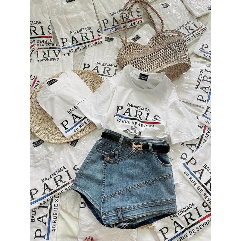 ÁO THUN GIẤY FOM RỘNG