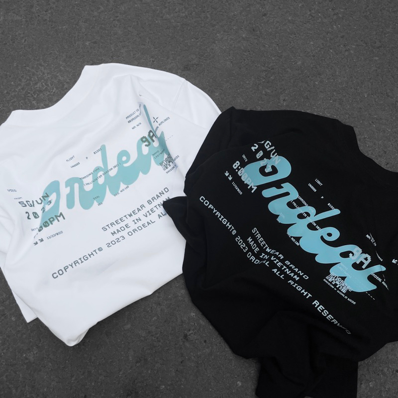 Áo thun nam nữ Ordeal.Studio | Ticket Tee