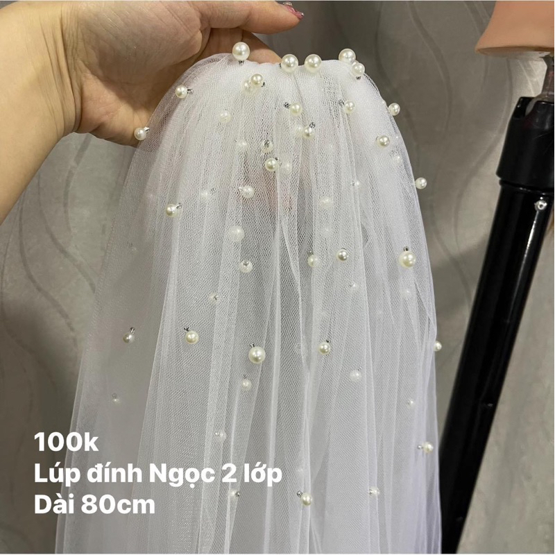 TOP bán chạy nhất von lúp cô dâu đính ngọc siêu bền