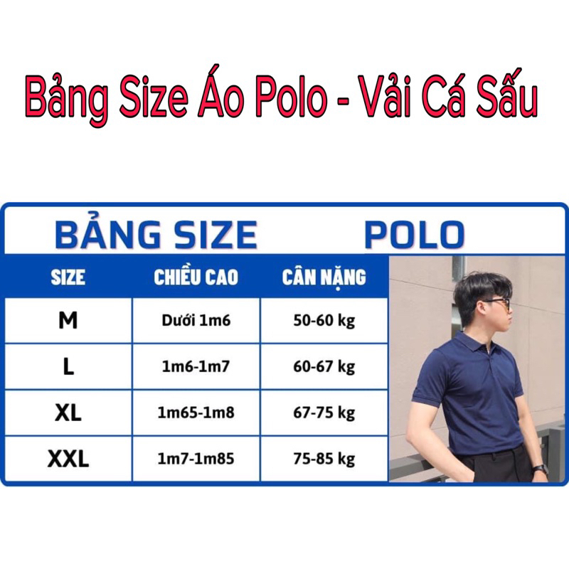 ÁO THUN NAM POLO PHỐI HOẠ TIẾT- Vải Cotton Cá Sấu XỊN XÒ PLTN