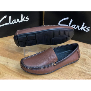 [Bigsize 38-45] - Giày mọi Clark.s nam da mềm trơn