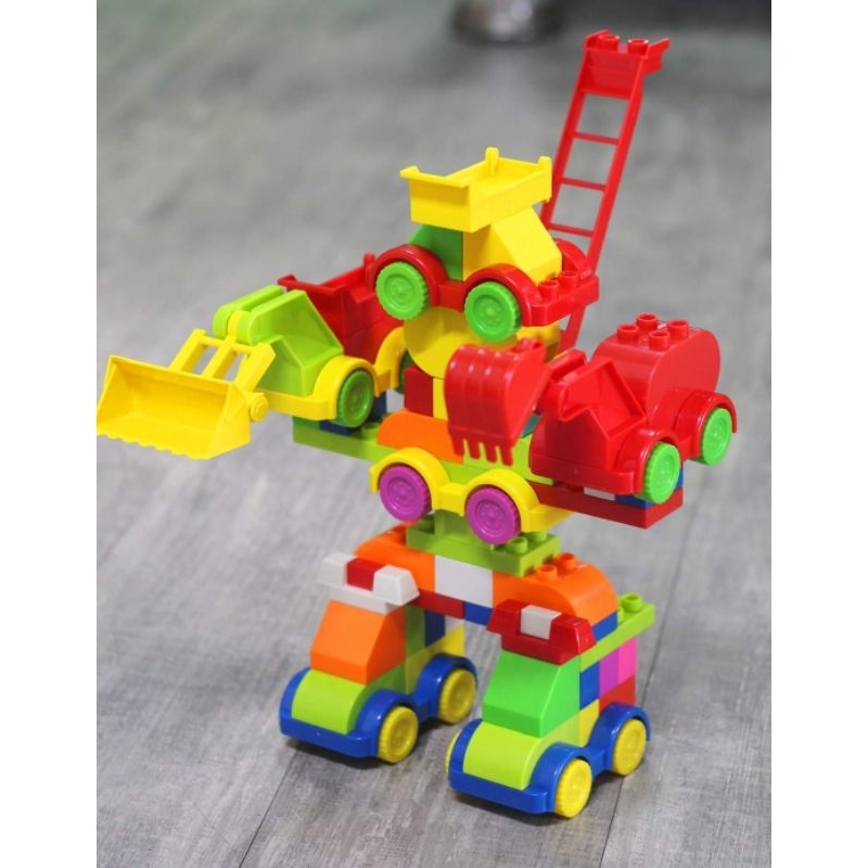 Lego công trình cho bé túi 1kg