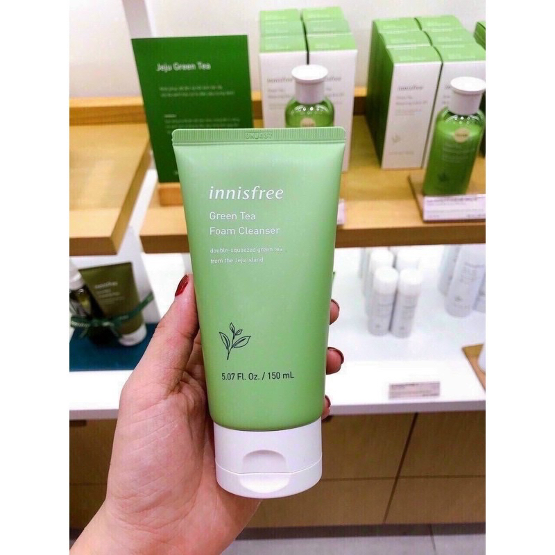 🍃 SRM INNISFREE TRÀ XANH