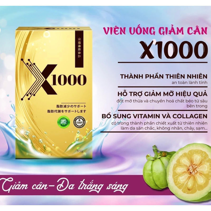 Giảm Cân X1000 Ngân 98 Bản Cao Cấp Giảm Siêu Tốc Cho Người Chai Lờn