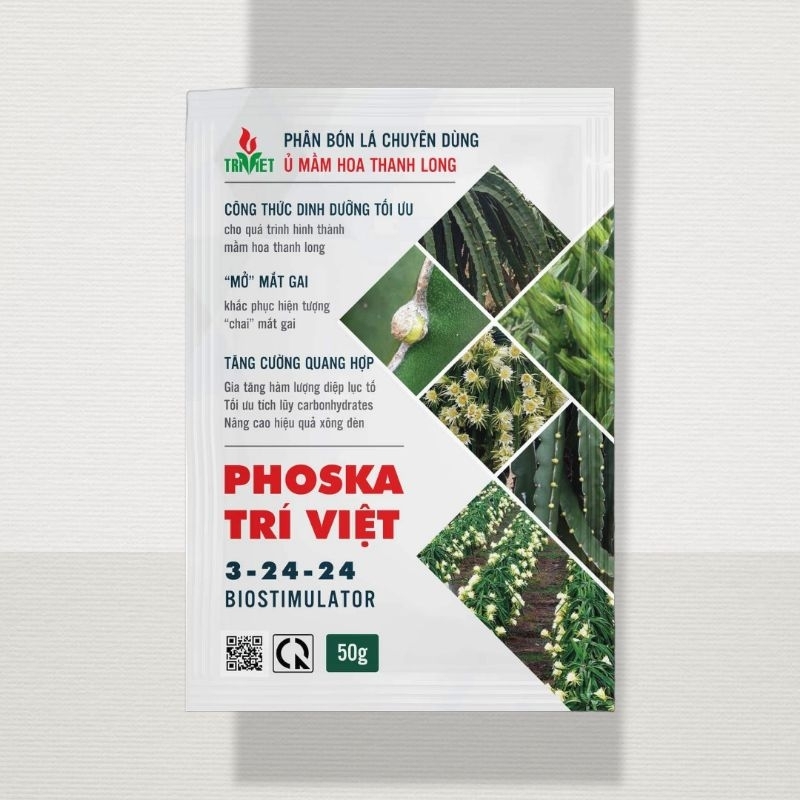 PHOSKA TRÍ VIỆT - Ủ MẦM HOA THANH LONG