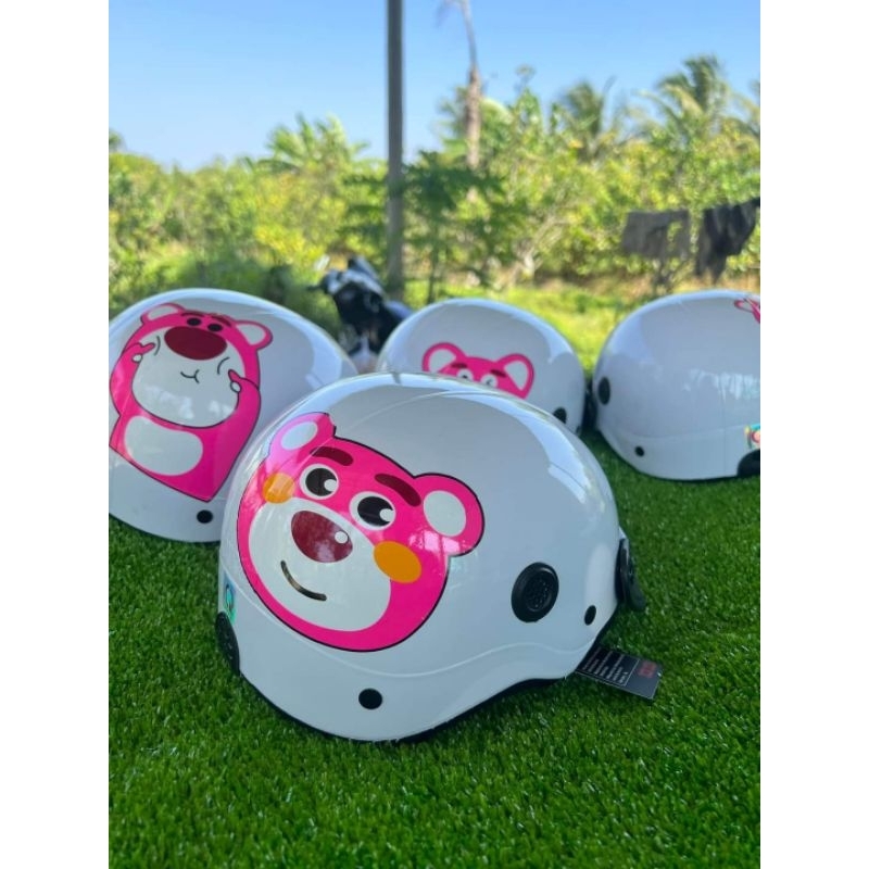 Mũ bảo hiểm gấu dâu loại 1