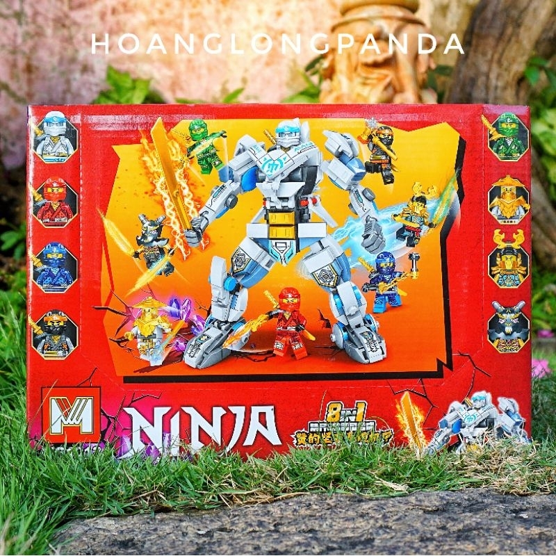 Lắp ráp MG 1012 | 8 hộp MG1012 | Robot Zane Season 16 Crystalized 11660