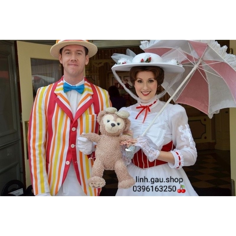 Gấu Duffy Disney có nơ