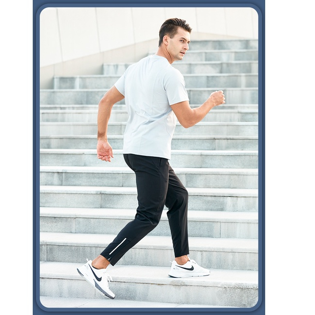 Quần Dài Thể Thao Nam, Quần Jogger Co Giãn Chạy Bộ Thể Dục Tập Gym Thoáng Mát