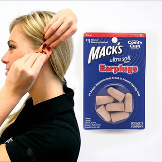 (1 Đôi) nút bịt tai chống ồn Mack’s Ultra SoftFoam (Nâu)