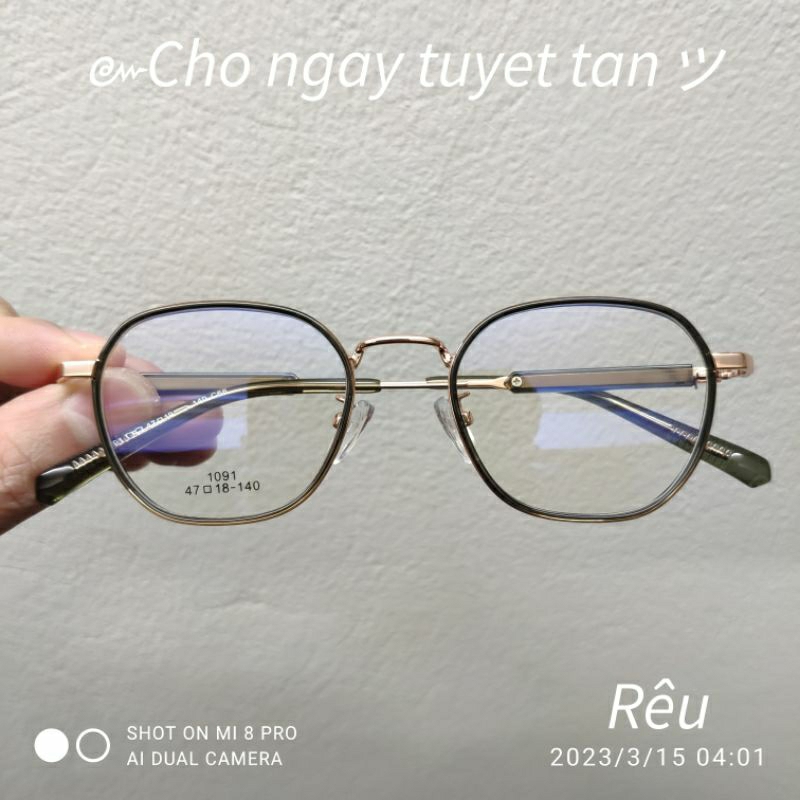 Gọng Kính Cận Dáng Đẹp 1091 Nhiều Màu