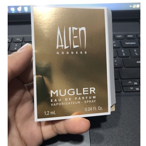 Sample mẫu thử Vial nước hoa Mugler Alien EDP , Alien Goddess EDP 1.2ml, Angel Nova EDT 1.2ml