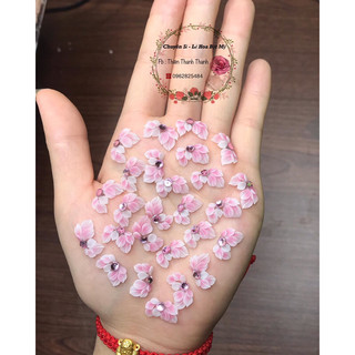Hoa Bột Gắn Móng Nail.(Bông Bột gắn Móng)