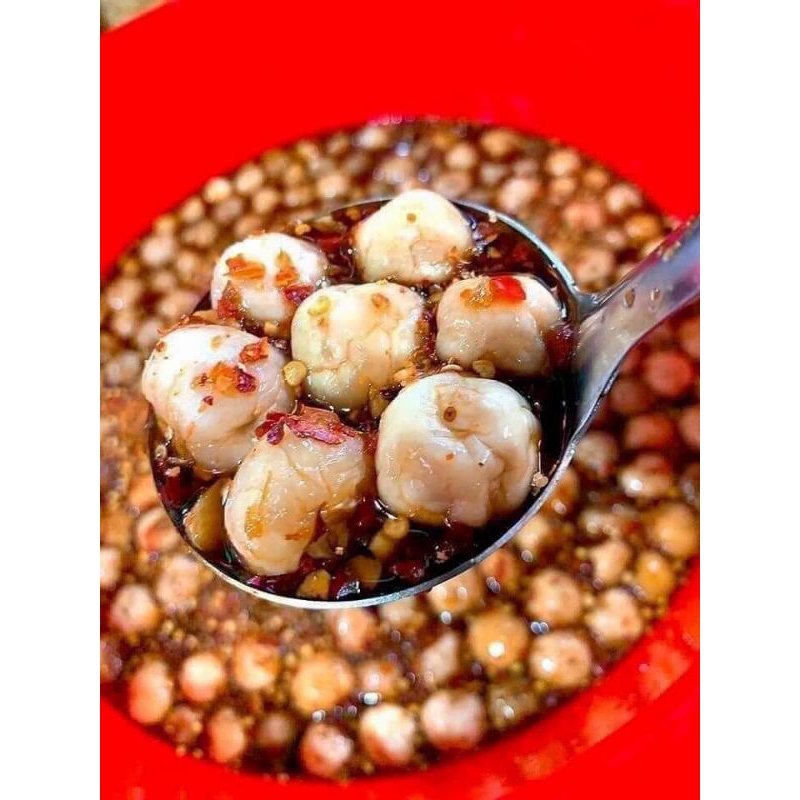 cà muối mắm nghệ an ( cà tèo muối mắm)