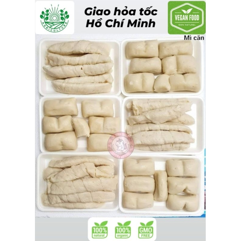 MÌ CĂN RUỘT & VIÊN / Seitan - Wheat Gluten  1kg - giao hỏa tốc Hồ Chí Minh