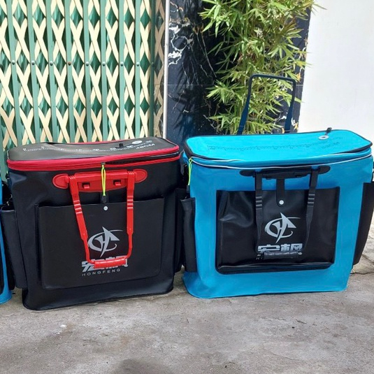 [Chất Lượng] Thùng Đựng Cá HongFeng Chất Liệu Nhựa Eva Cao Cấp [ Có Túi Phụ ] Chịu Tải Lớn, Siêu Bền