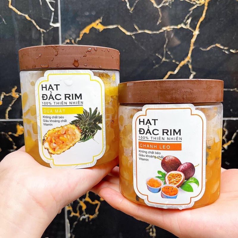 [Mùa Hat Dac] Hạt đác vào mùa rất ngon, Hạt đác rim trái cây, cị chanh leo, vị dứa, nguyên liệu hoàn