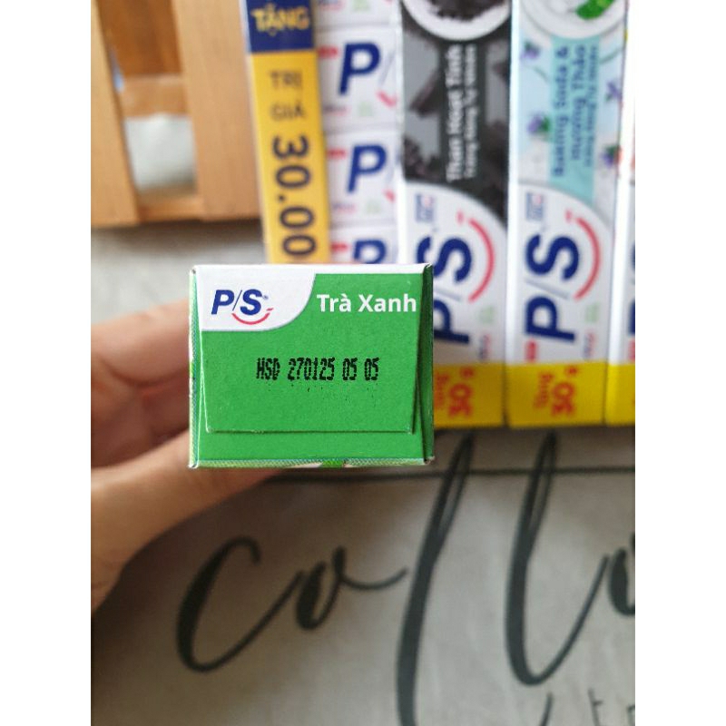 Set 4 hộp kem đánh răng P/S 30gr