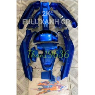 Dàn áo satria 2000 Xanh gp