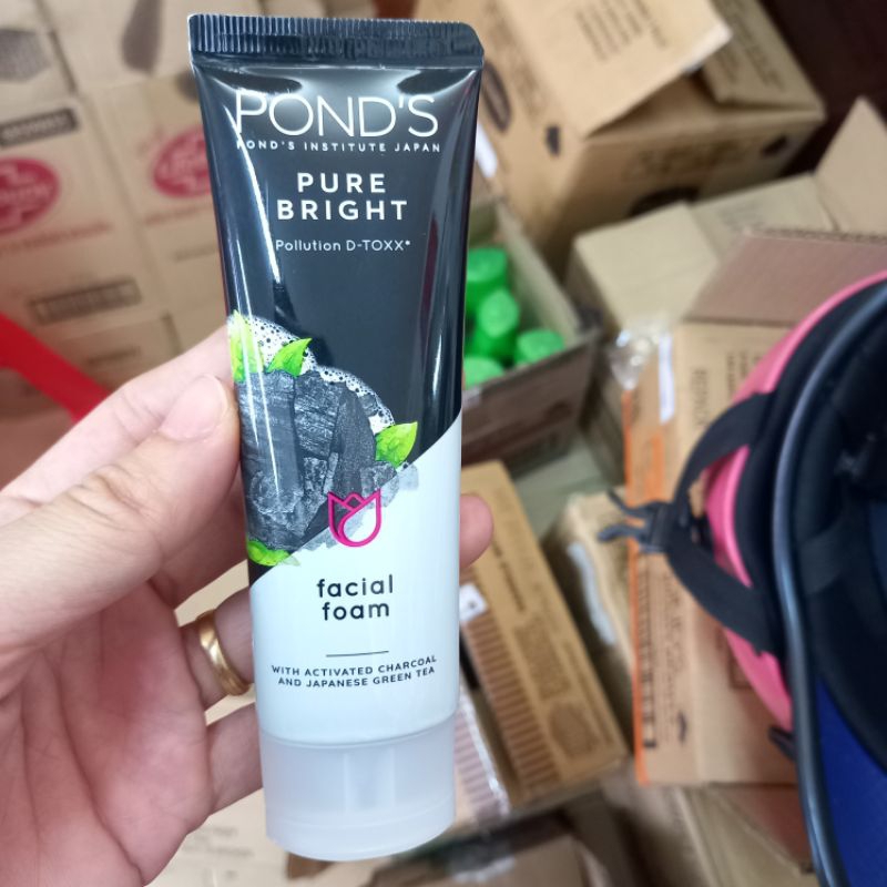 Sữa rửa mặt sáng da Pond's BRIGHT BEAUTY 50G/ Sáng Da sạch sâu 50g