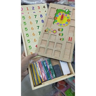 Đồ Chơi Gỗ Toán Học