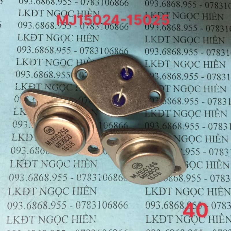 1 Đôi Sò Sắt MJ15024-MJ15025
