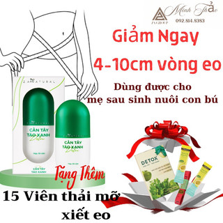 detox cần tây - táo xanh ZA NATURAL ( thải mỡ giảm béo nhanh)tặng thêm 15 ngày thải mỡ