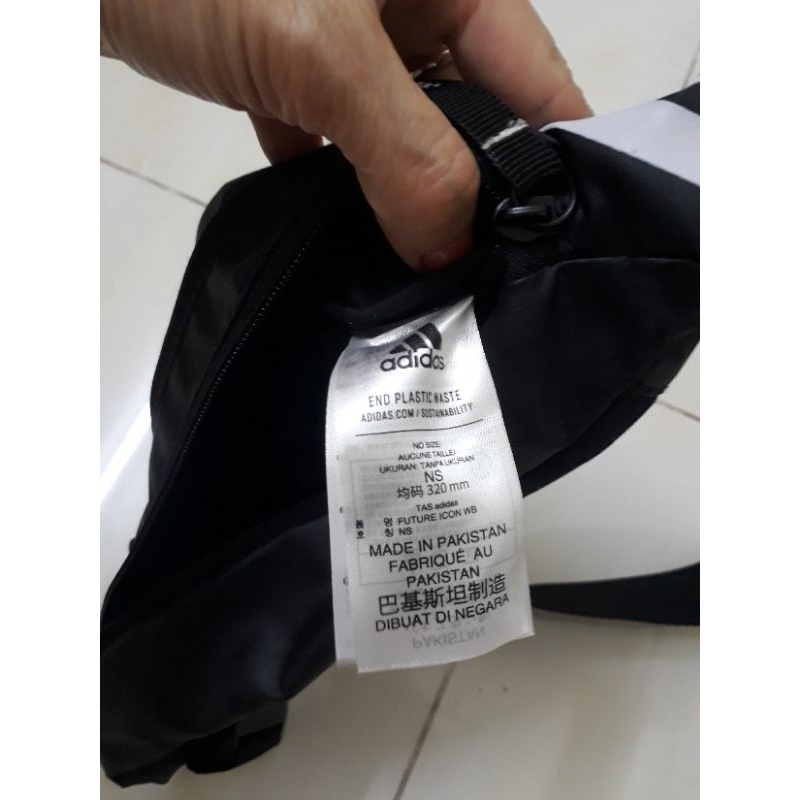 Pass túi bao tử Adidas chính hãng mới 99%