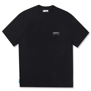 Áo thun localbrand form basic unisex buzzz tee puberty / đen